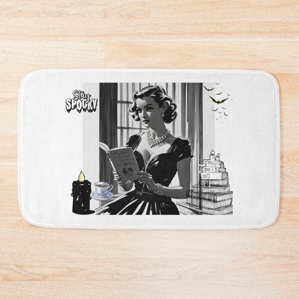 Item preview, Black and white retro women designed and sold by Echo Aesthetics.
