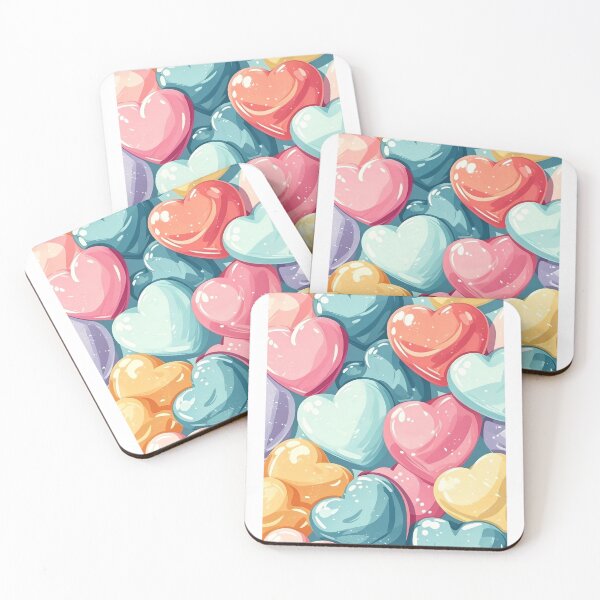 Item preview, Colourful love hearts designed and sold by carlsmart1.