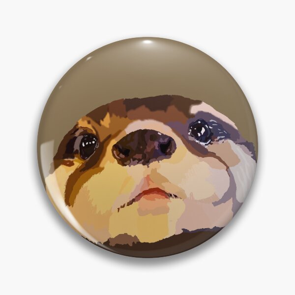 Item preview, Cute otter designed and sold by GoodGuyArts.