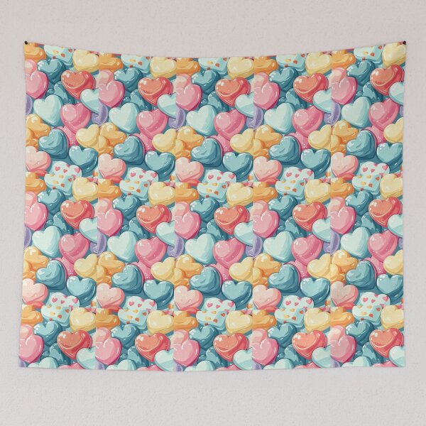 Item preview, Colourful love hearts designed and sold by carlsmart1.