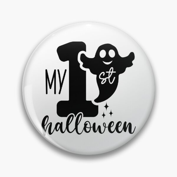 Item preview, My 1st Halloween - Cute Baby First Halloween Party Retro Vintage Spooky Pumpkin Ghost Witch Autumn Fall Gift designed and sold by FuzionRaptor.