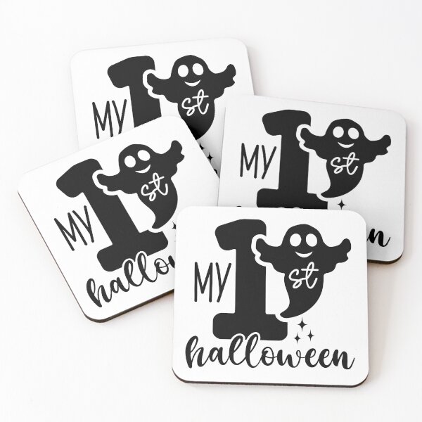 Item preview, My 1st Halloween - Cute Baby First Halloween Party Retro Vintage Spooky Pumpkin Ghost Witch Autumn Fall Gift designed and sold by FuzionRaptor.
