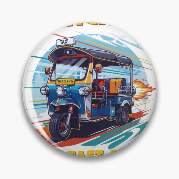 Item preview, Bangkok The Fast and the Tuktuk designed and sold by GeeklyShirts.