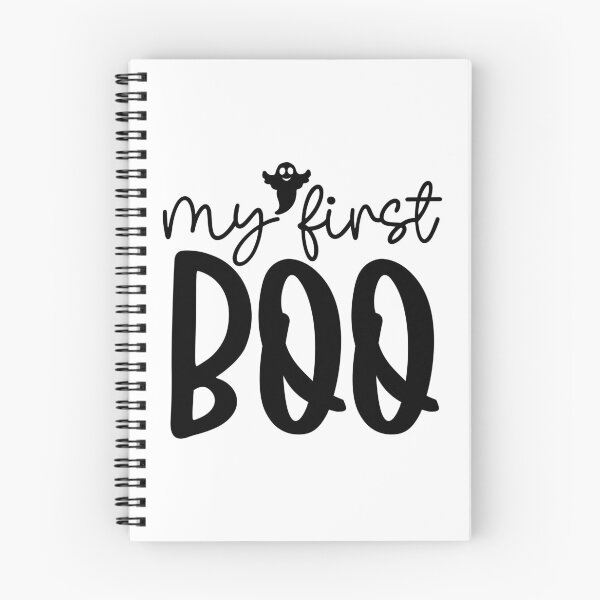 Item preview, My First Boo - Cute Baby First Halloween Party Retro Vintage Spooky Ghost Pumpkin Witch Autumn Fall Gift designed and sold by FuzionRaptor.
