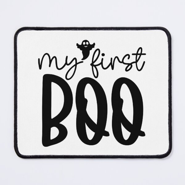 Item preview, My First Boo - Cute Baby First Halloween Party Retro Vintage Spooky Ghost Pumpkin Witch Autumn Fall Gift designed and sold by FuzionRaptor.