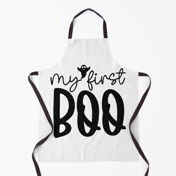 Item preview, My First Boo - Cute Baby First Halloween Party Retro Vintage Spooky Ghost Pumpkin Witch Autumn Fall Gift designed and sold by FuzionRaptor.