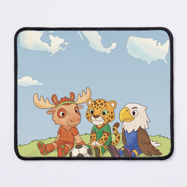 Item preview, Cute 2026 North America Football Animals Mascots | World Cup 2026 Special designed and sold by AliAltinelArt.