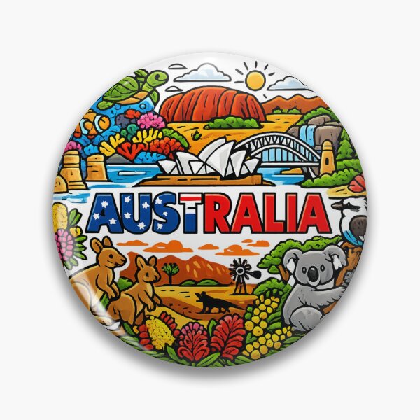 Item preview, Australia: Kicking Goals Down Under designed and sold by Nicole GR &  Gustavo SF.
