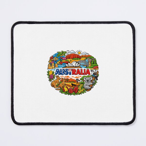 Item preview, Australia: Kicking Goals Down Under designed and sold by Nicole GR &  Gustavo SF.
