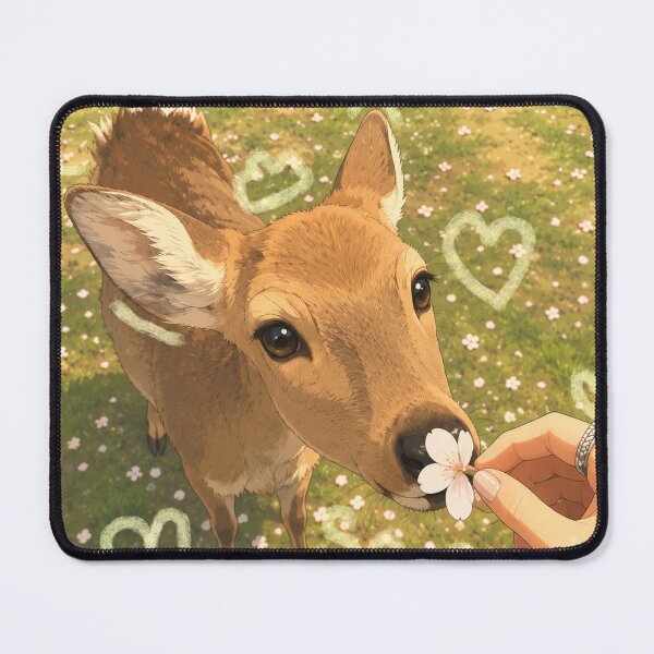 Item preview, Anime Deer and Sakura Flower | Peaceful Spring Aesthetic designed and sold by Sianheszartt.