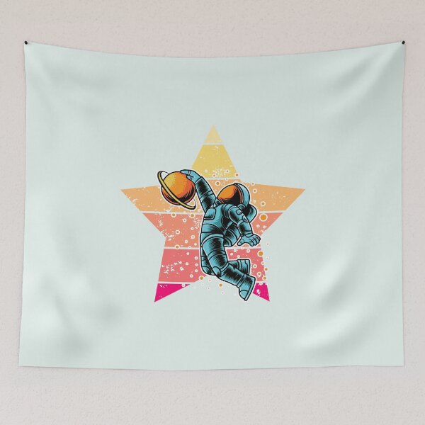 Item preview, Astronaut Playing Basketball In Space designed and sold by FanFest.