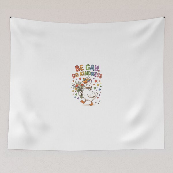 Item preview, Pride Goose Be Gay Do Kindness Cute Rainbow Animal designed and sold by longngusuc.