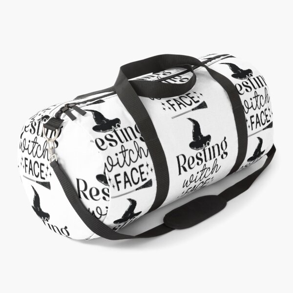 Item preview, Resting Witch Face - Cute Halloween Party Retro Vintage Spooky Pumpkin Ghost Autumn Gothic Horror Girl Gift designed and sold by FuzionRaptor.
