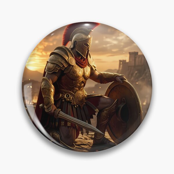 Item preview, Roman General Soldier designed and sold by GalleryBrisArt.