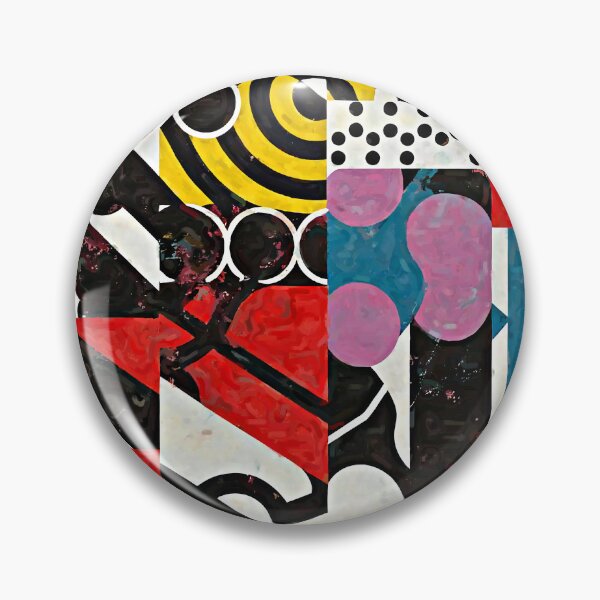 Item preview, Mid-Century Modern Bauhaus Grunge-Inspired Abstract Pattern designed and sold by DEC02.