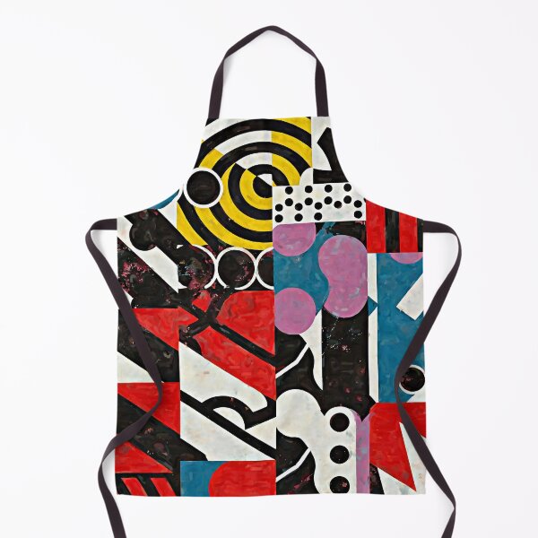 Item preview, Mid-Century Modern Bauhaus Grunge-Inspired Abstract Pattern designed and sold by DEC02.