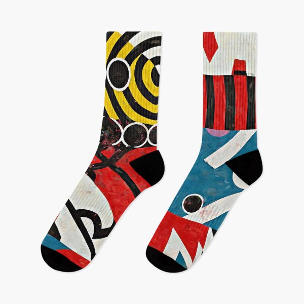 Item preview, Mid-Century Modern Bauhaus Grunge-Inspired Abstract Pattern designed and sold by DEC02.