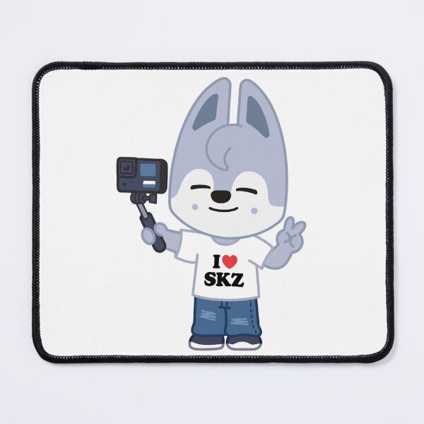 Item preview, SKZOO Wolf Chan I Heart SKZ - SKZOO EVERYWHERE ALL AROUND THE WORLD designed and sold by 0627june.