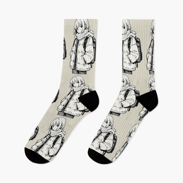 Item preview, Fashion - Man in White Parka Jacket Face Scarf Streetwear Anime Variant 2 designed and sold by AnimeShin.
