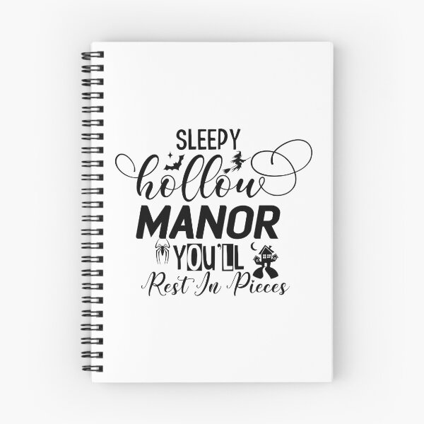 Item preview, Sleepy Hollow Manor Youll Rest In Pieces - Cute Halloween Party Retro Vintage Spooky Pumpkin Ghost Horror Gift designed and sold by FuzionRaptor.
