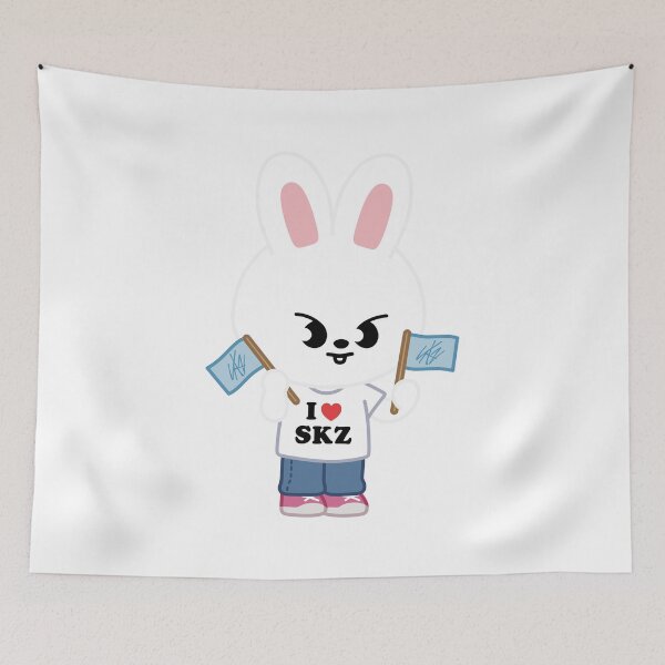 Item preview, SKZOO Leebit I Heart SKZ - SKZOO EVERYWHERE ALL AROUND THE WORLD designed and sold by 0627june.