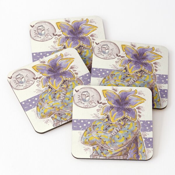 Item preview, Purple Flower Head Character Banana Shirt Watercolor Graphic designed and sold by WarmTones.