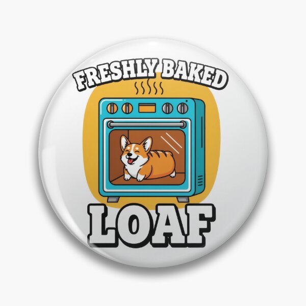 Item preview, Freshly Baked Loaf Funny Corgi Bread designed and sold by HobClub.