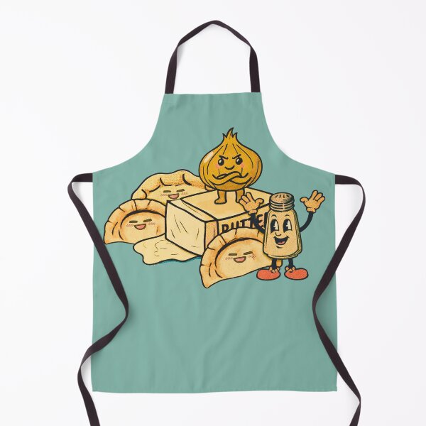 Item preview, Retro Cartoon Pierogi Crew Vintage Food designed and sold by pulse_retail.