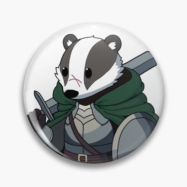 Item preview, Warrior Badger designed and sold by GoodGuyArts.