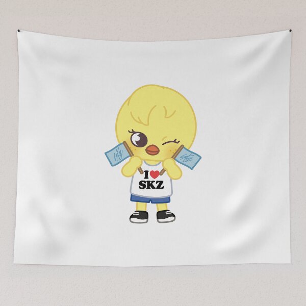 Item preview, SKZOO BbokAri  I Heart SKZ - SKZOO EVERYWHERE ALL AROUND THE WORLD designed and sold by 0627june.