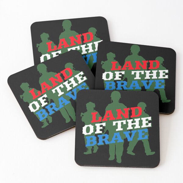 Item preview, LAND OF THE BRAVE designed and sold by ZenfiniteDesign.