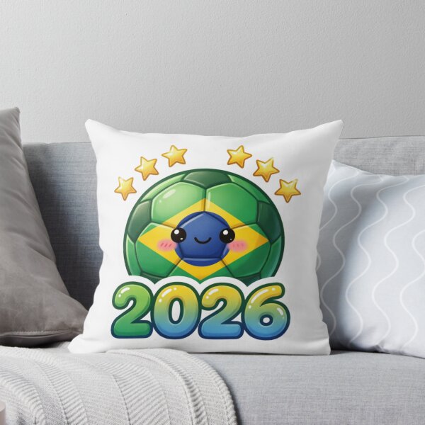 Aperçu de l'œuvre Brazil World Cup 2026 sticker créée et vendue par YoyoTinyWorld.