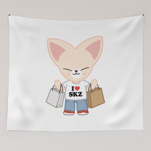 Item preview, SKZOO FoxI.Ny  I Heart SKZ - SKZOO EVERYWHERE ALL AROUND THE WORLD designed and sold by 0627june.