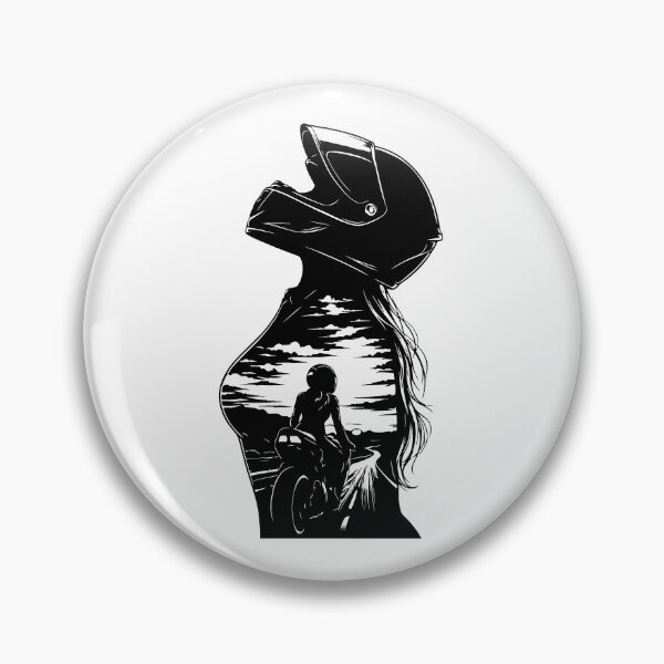 Item preview, Biker Girl Shadow Rider designed and sold by AVStudioS&S.