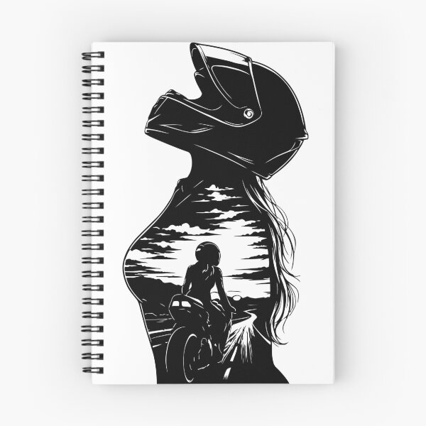 Item preview, Biker Girl Shadow Rider designed and sold by AVStudioS&S.