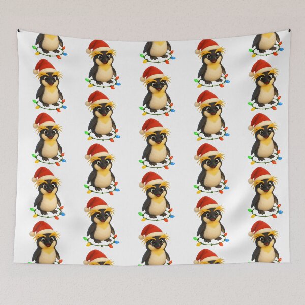Item preview, Christmas Macaroni Penguin designed and sold by Sillytoe.