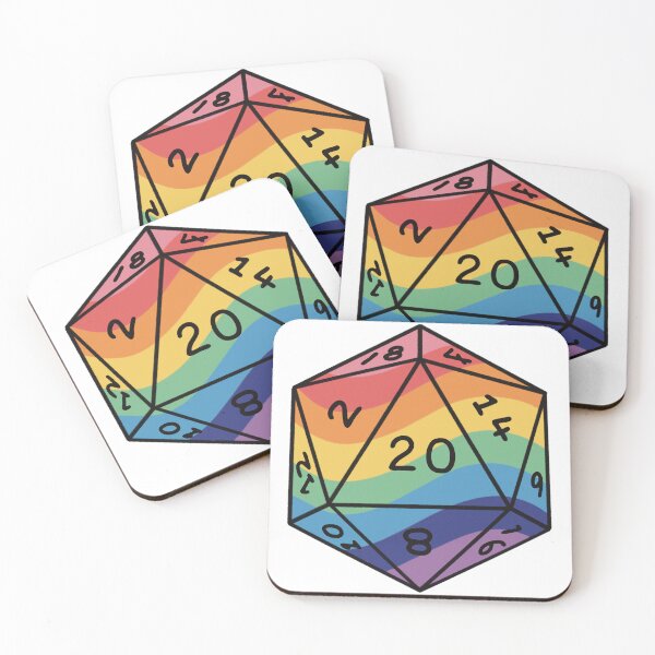 Item preview, Pride Flag Dice designed and sold by EverythingAshh.