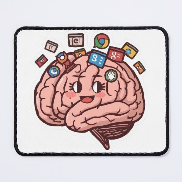 Item preview, Too Many Tabs Open Funny Sticker designed and sold by Stylestickers55.