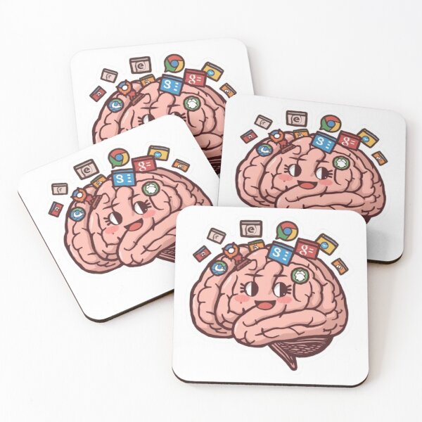 Item preview, Too Many Tabs Open Funny Sticker designed and sold by Stylestickers55.