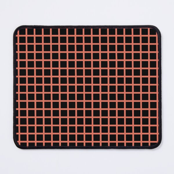 Item preview, Black & terra cotta grid designed and sold by Mint + Midnight.