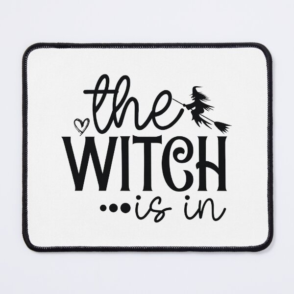 Item preview, The Witch Is In - Cute Halloween Party Retro Vintage Spooky Witch Pumpkin Ghost Autumn Gothic Horror Gift designed and sold by FuzionRaptor.
