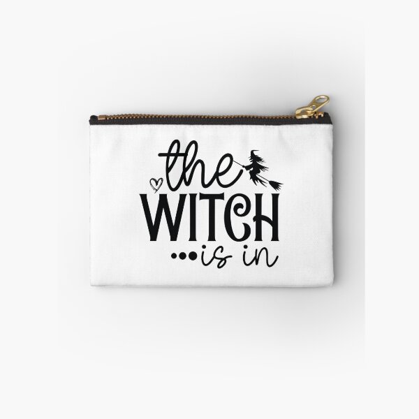 Item preview, The Witch Is In - Cute Halloween Party Retro Vintage Spooky Witch Pumpkin Ghost Autumn Gothic Horror Gift designed and sold by FuzionRaptor.