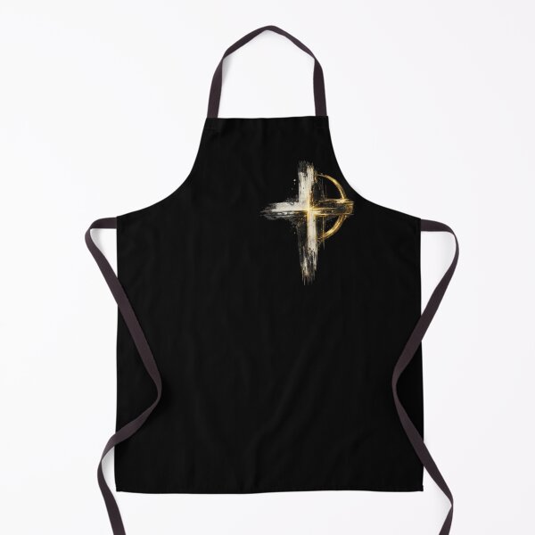Item preview, Abstract Gold Cross Christian Faith Design designed and sold by TheLampClothing.