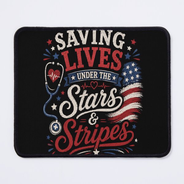 Item preview, Saving Lives under the Stars & Stripes designed and sold by SavvyKloset.