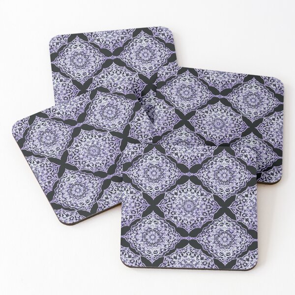 Item preview, Ornate Islamic Lace Pattern (V.4) – Seamless Arabesque Mosaic Design designed and sold by D-Islamic.