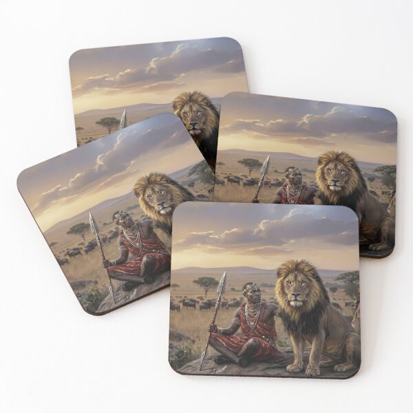 Item preview, Guardians of the Savanna designed and sold by MByunArt.