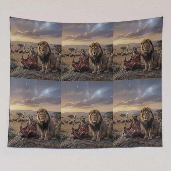 Item preview, Guardians of the Savanna designed and sold by MByunArt.