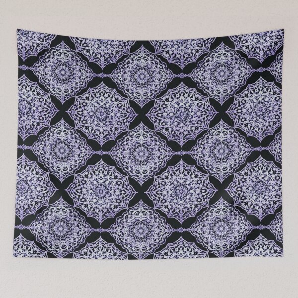 Item preview, Ornate Islamic Lace Pattern (V.4) – Seamless Arabesque Mosaic Design designed and sold by D-Islamic.
