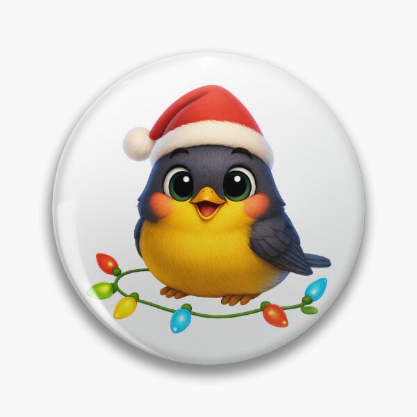 Item preview, Christmas MacGillivray's Warbler designed and sold by Sillytoe.