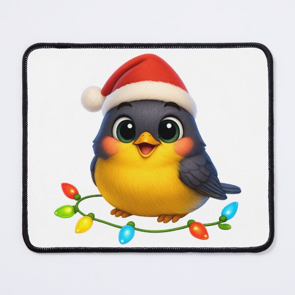 Item preview, Christmas MacGillivray's Warbler designed and sold by Sillytoe.